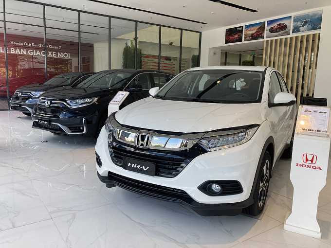 HR-V nhập Thái Lan tại một đại lý ở TP HCM. Ảnh: Phạm Trung