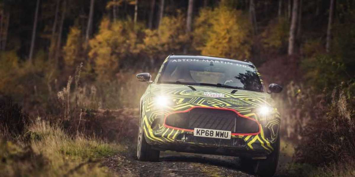 Aston Martin khoe SUV đầu tay DBX dưới lớp ngụy trang dày đặc