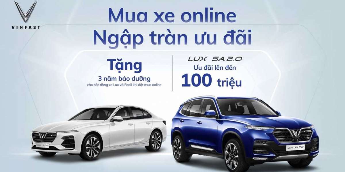 Nhận 3 năm bảo dưỡng miễn phí, ưu đãi tới 100 triệu khi mua xe VinFast online trong tháng 8