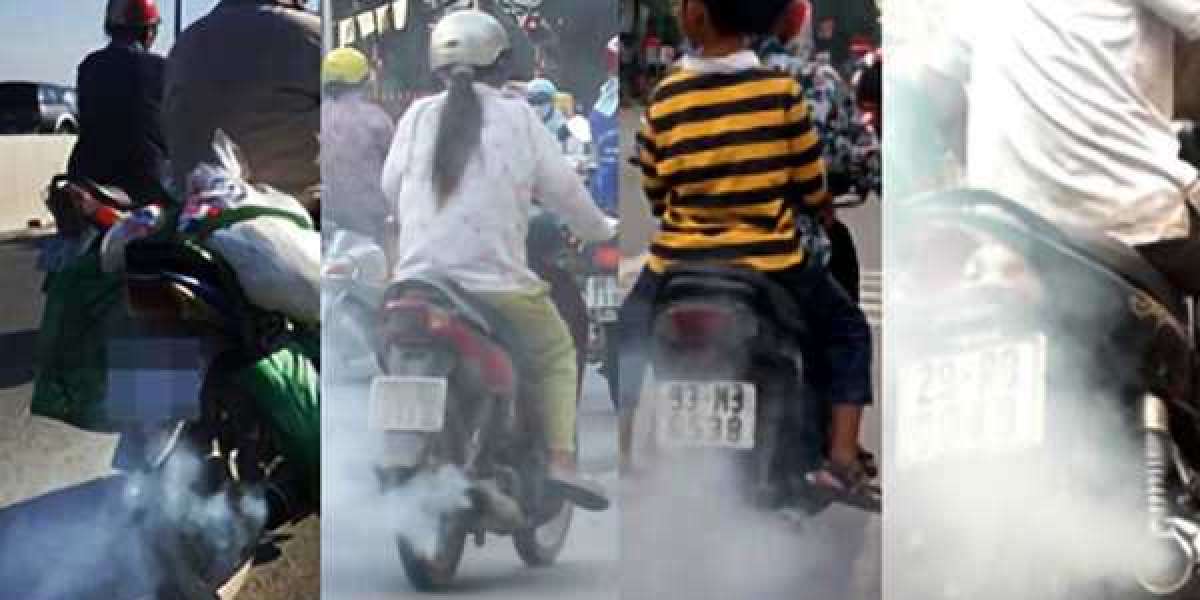 Bộ Công An: Nên bắt buộc môtô, xe gắn máy định kỳ kiểm tra khí thải