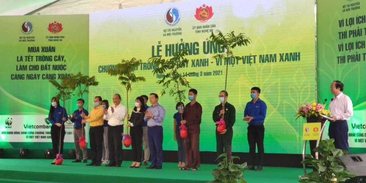 Toyota Việt Nam đồng hành cùng Bộ TN và MT trong Lễ phát động Tết trồng cây 2021