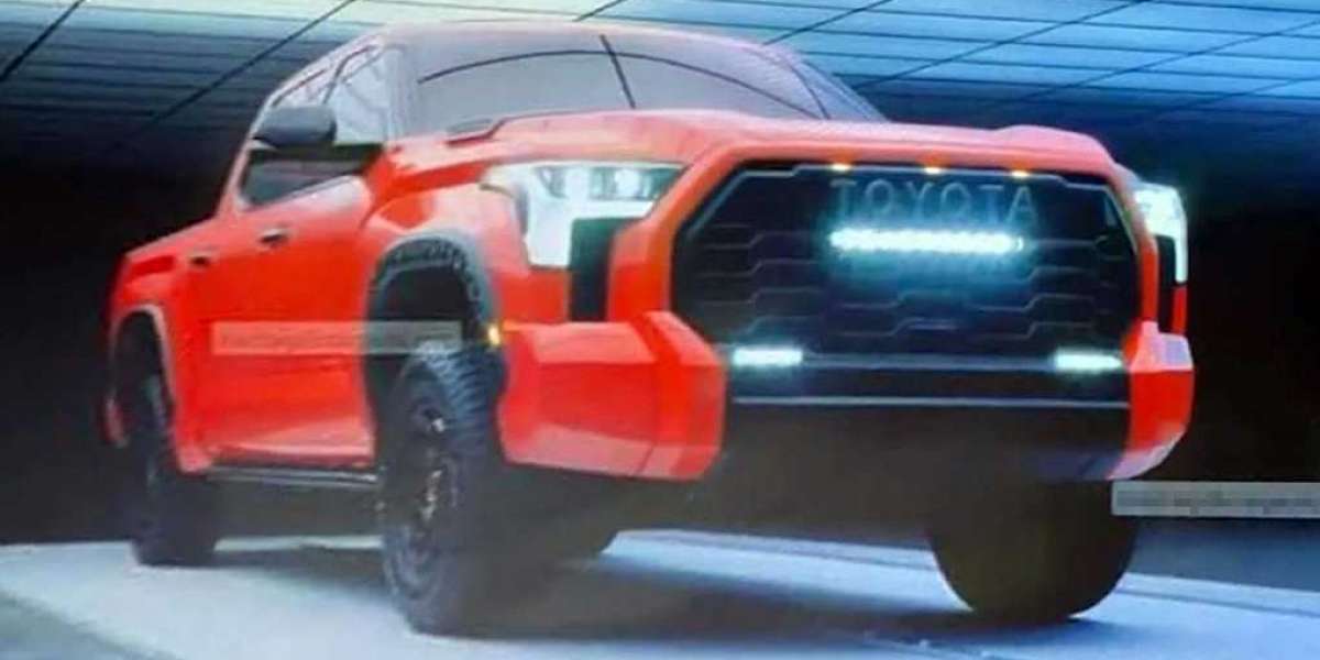 Bán tải Toyota Tundra 2022 lộ ảnh trước ngày ra mắt