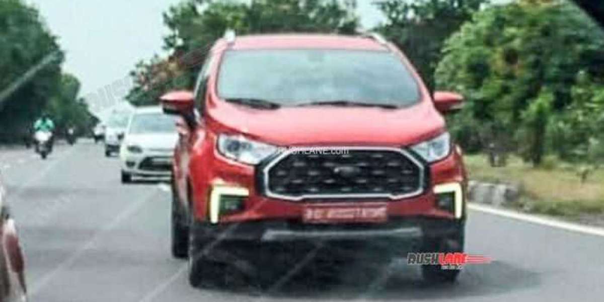Ford EcoSport 2022 mới lộ diện trên đường phố