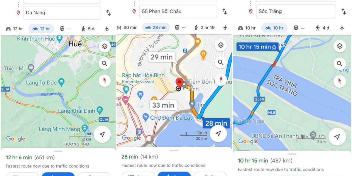 Google Maps thêm tính năng tránh tắc đường tại Việt Nam
