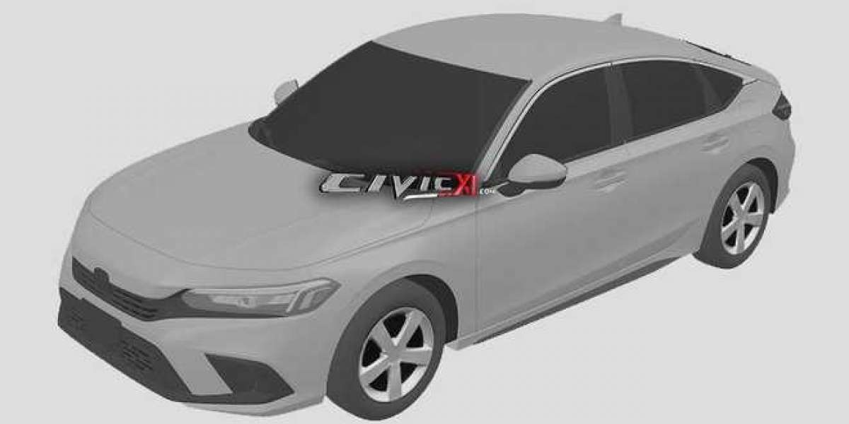 Honda Civic 2022 lộ ảnh phác thảo