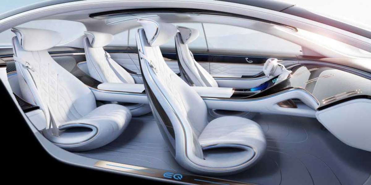 Concept xe điện EQ mới của Mercedes-Benz hé lộ nội thất mang phong cách tương lai