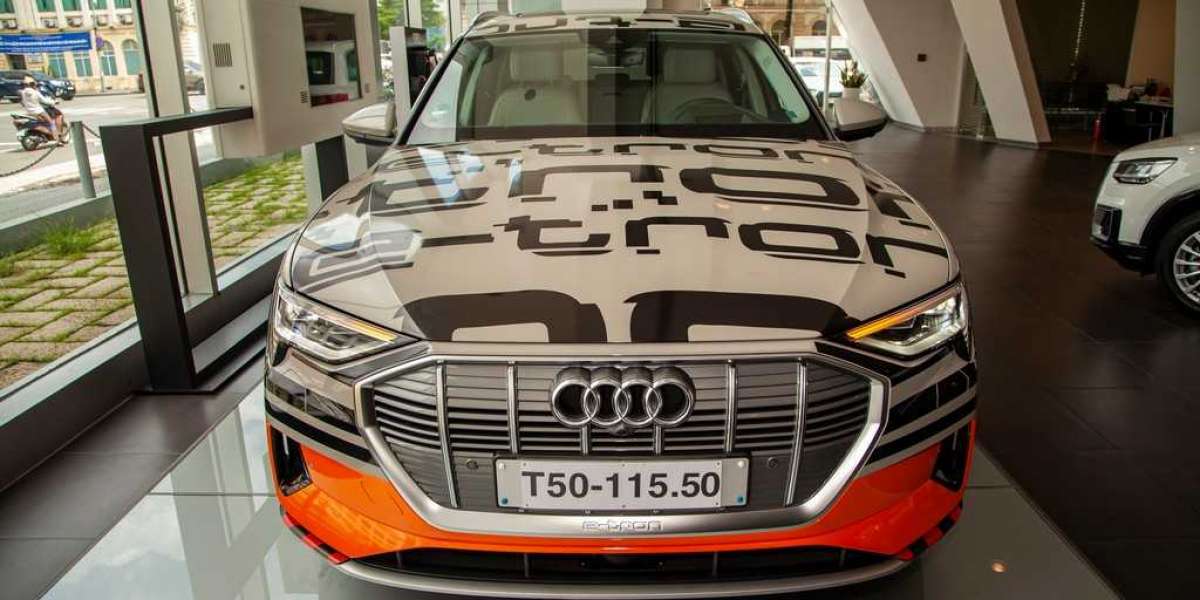 Audi Việt Nam trưng bày xe điện đầu tay Audi e-tron