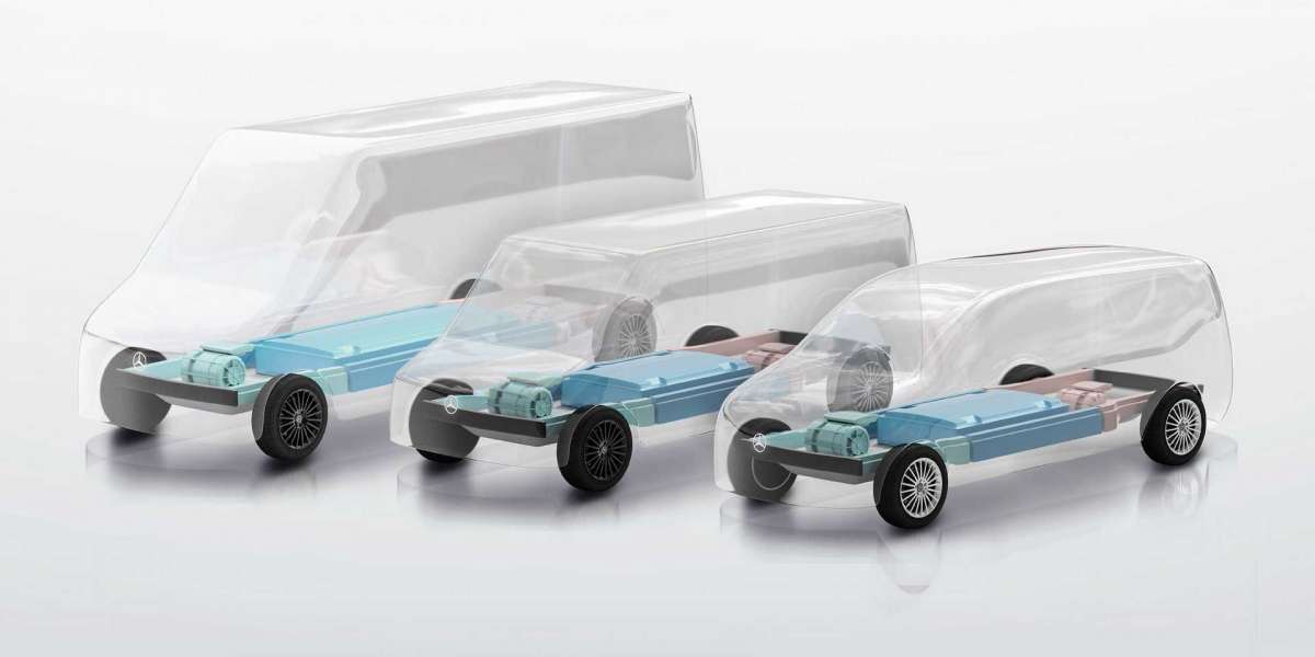 Mercedes-Benz công bố kiến ​​trúc mới cho xe van chạy điện