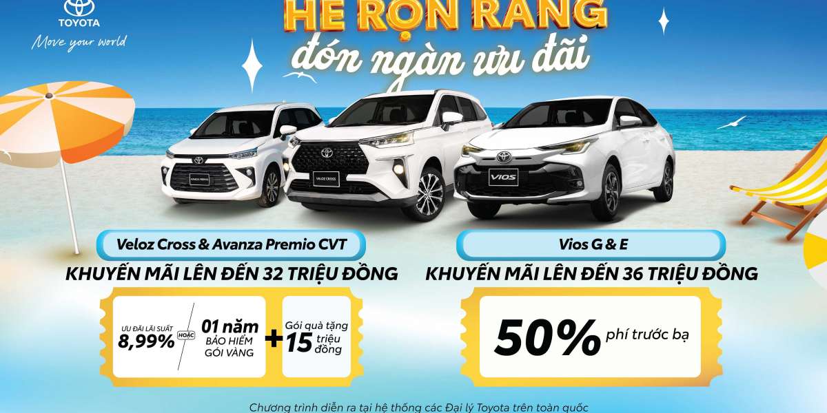 Một loạt xe Toyota được ưu đãi trong tháng 6
