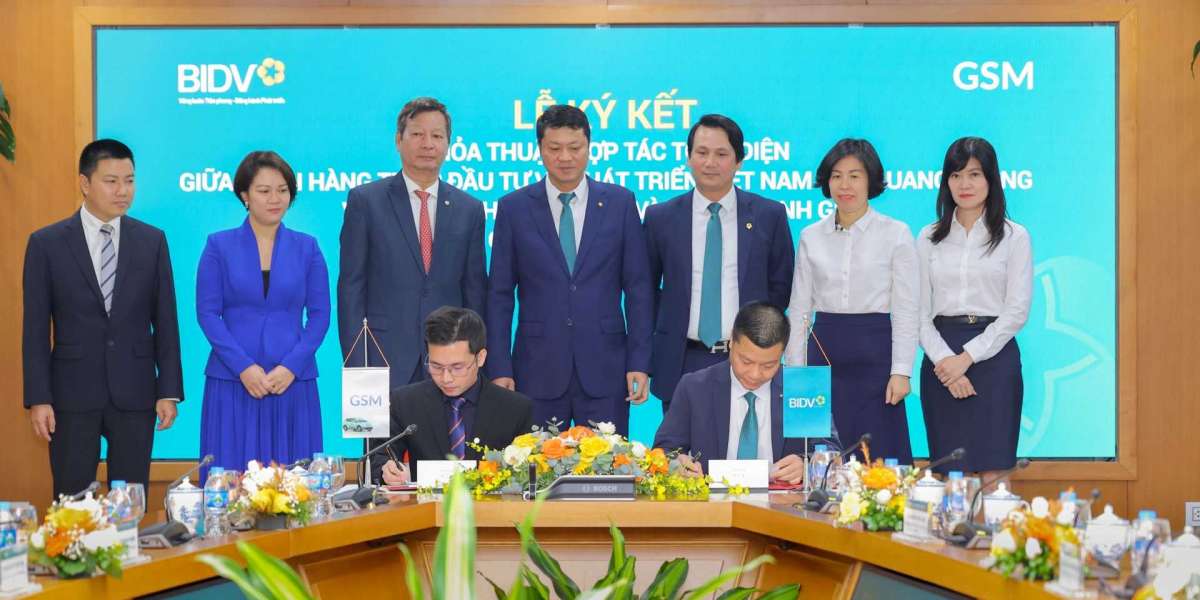 Công ty GSM ký kết thỏa thuận hợp tác toàn diện với ngân hàng BIDV - Chi nhánh Quang Trung