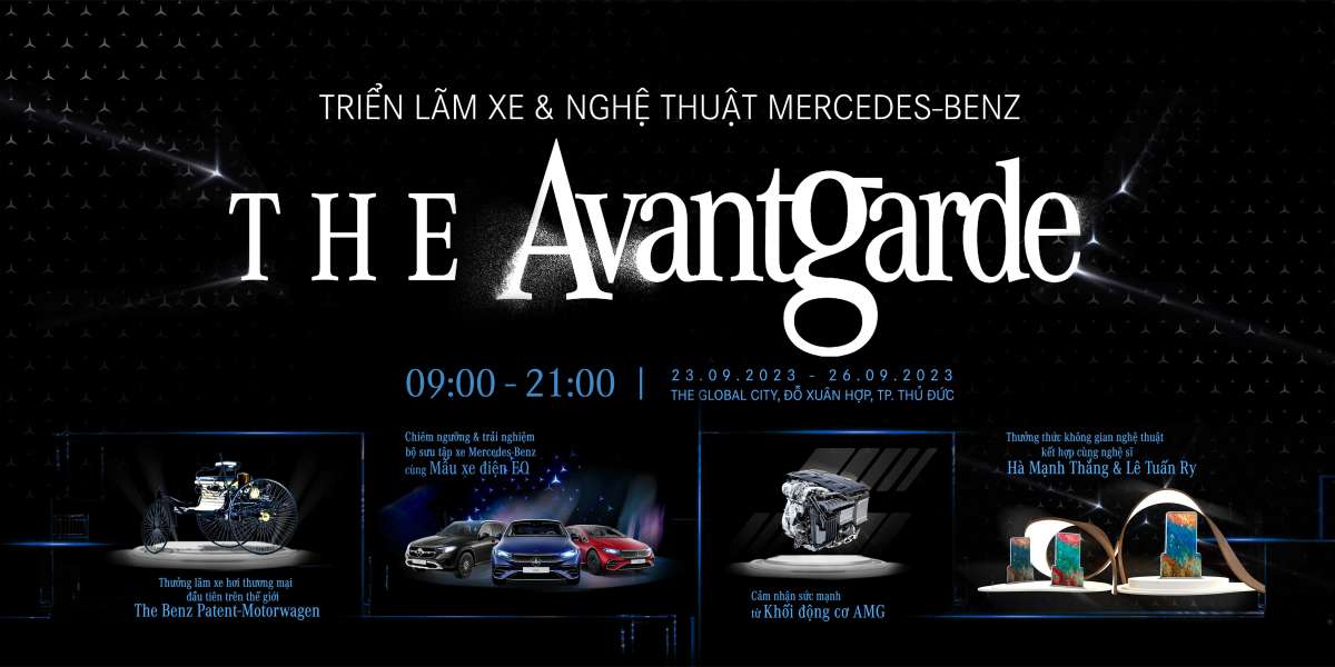 Mercedes-Benz tổ chức triển lãm xe và nghệ thuật The Avantgarde 2023