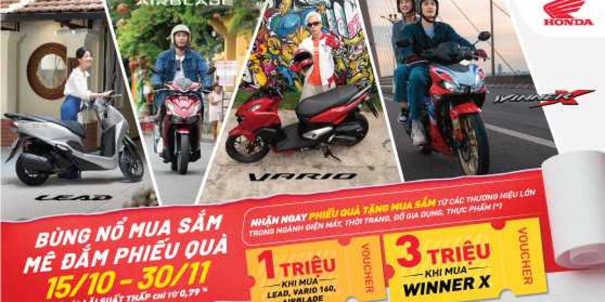 Honda Winner X cùng nhiều mẫu xe tay ga nhận ưu đãi cuối năm