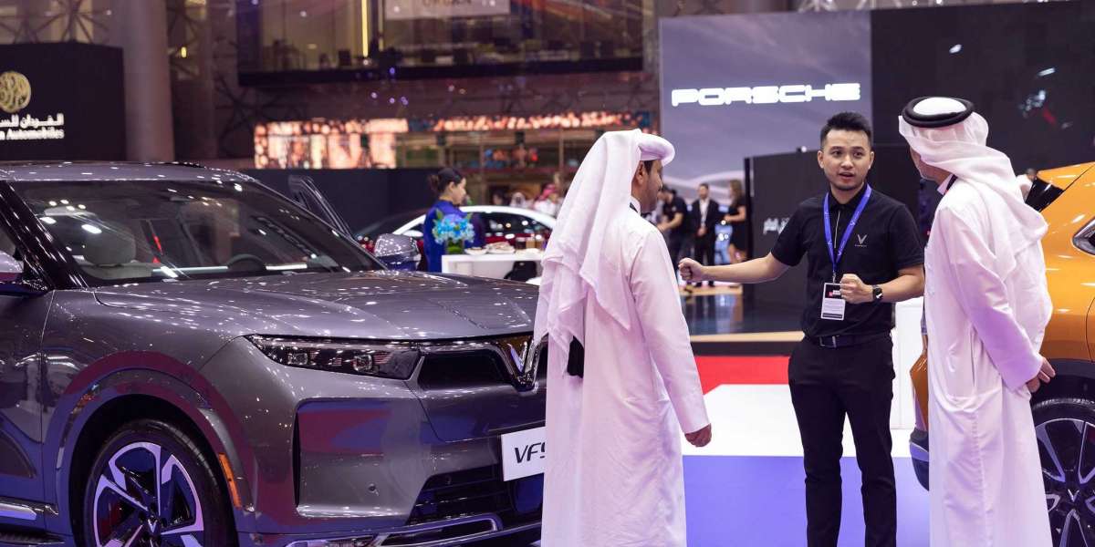 VinFast giới thiệu 4 mẫu ô tô điện tại triển lãm Geneva International Motor Show Qatar 2023