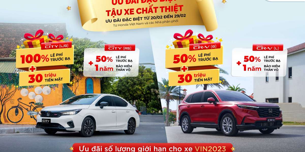 Lì xì năm mới, Honda Việt Nam hỗ trợ lên đến 100% phí trước bạ