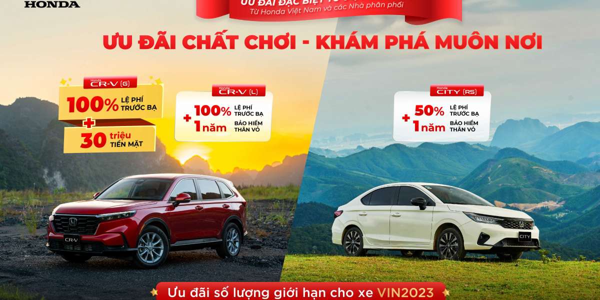 Honda Việt Nam tung khuyến mại cho Honda CR-V và Honda City trong tháng 4.2024