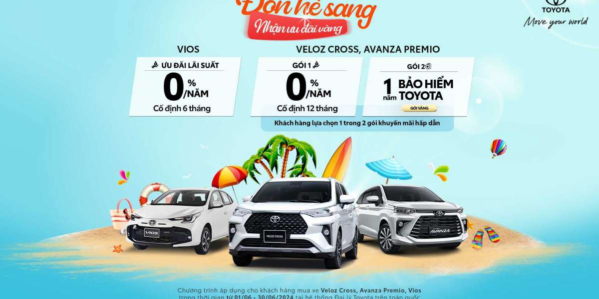 Sở hữu Toyota Veloz Cross - Avanza Premio dễ dàng hơn nhờ chương trình khuyến mại của Toyota Việt Nam
