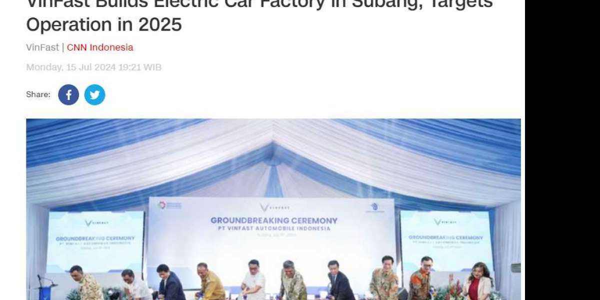 Báo chí Indonesia đặt kỳ vọng với dự án nhà máy xe điện VinFast