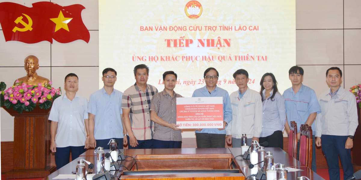 Toyota Việt Nam hành động vì miền Bắc bị ảnh hưởng bởi lũ lụt
