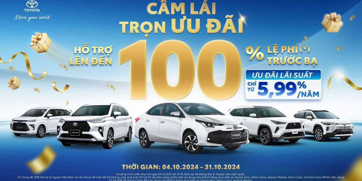 Tháng 10, Toyota Việt Nam bùng nổ khuyến mại cùng các mẫu xe