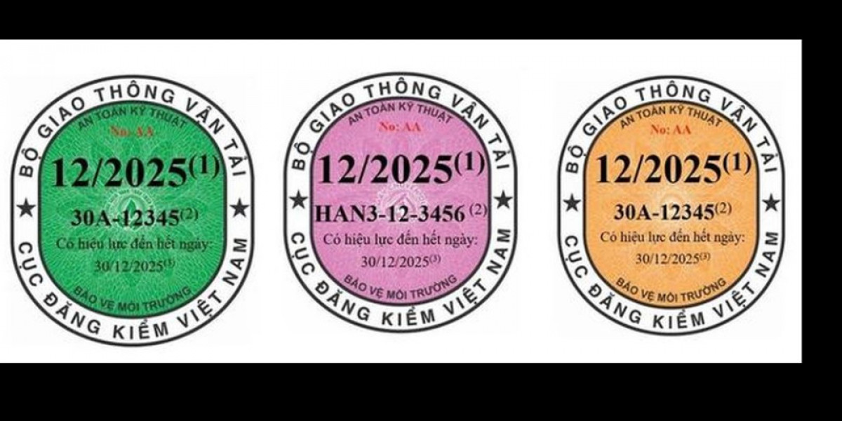 Những loại tem kiểm định ô tô, xe máy phải dán năm 2025