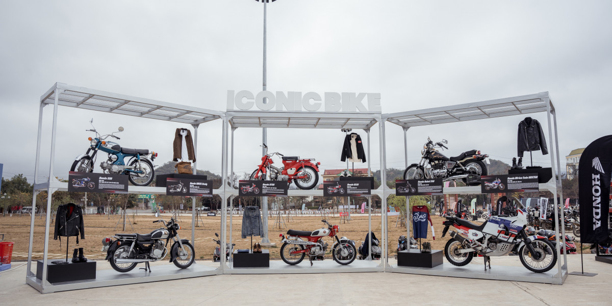 Honda Iconic Bike tại Honda Biker Rally Sơn La - Những mẫu xe máy đi cùng năm tháng