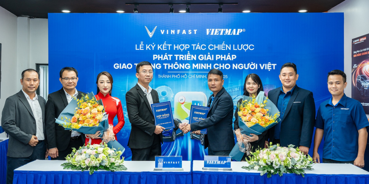 Bản đồ Vietmap Live sắp được trang bị trên ô tô điện VinFast tại Việt Nam