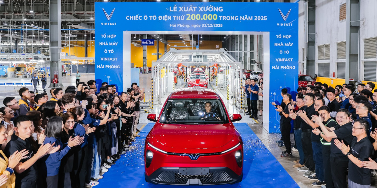 Nhà máy VinFast Hải Phòng xuất xưởng chiếc ô tô điện thứ 200.000 trong năm 2025