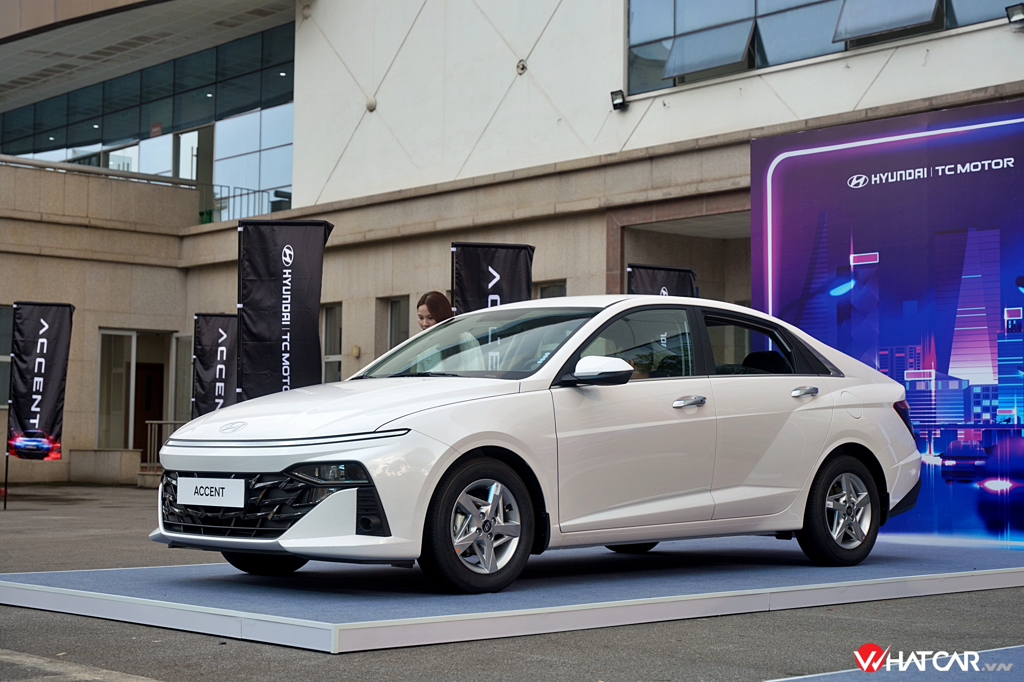 Sau 4 tháng đầu năm 2026, Accent bán được 1.634 xe, xếp sau Vios (3.487 xe), City (2.165 xe) và Mazda2 (1.687 xe) (Ảnh: PV).
